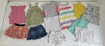 EU98/104 dievčenský LETNÝ balíček vecí za 15E - 2