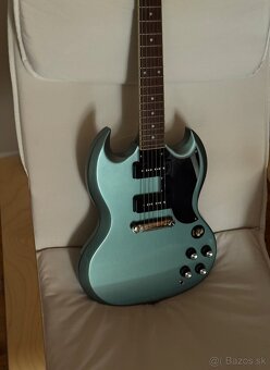 Epiphone SG Special P-90 Faded Pelham Blue - 2
