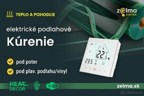 podlahové VYKUROVANIE - elektrické - 2