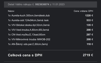 Kuchynská linka Aurélia 300 cm - 2