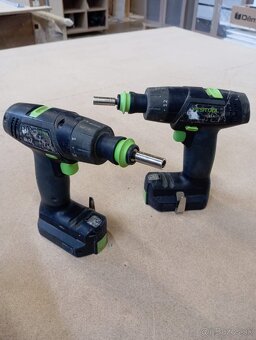 Predám akumulátorové vŕtacie skrutkovače Festool TXS - 2