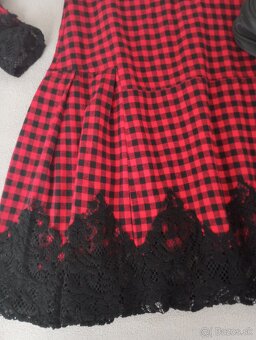 Karovane kockovane šaty Minouu L/xl - 2