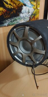 subwoofer do auta + autorádia - 2