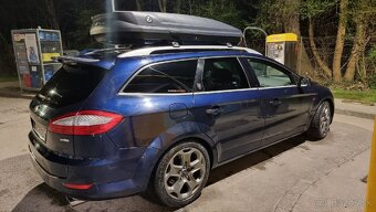 Turtle Air 1 čierny nosič pre Ford Mondeo MK4 s lyžinami - 2