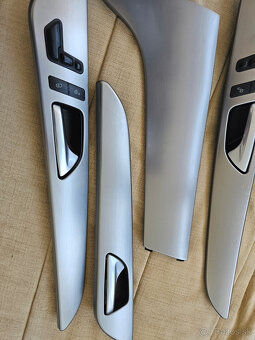 >>>SET hliníkový dekor - lišty - interiér MERCEDES W166/X166 - 2