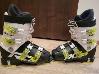 Detské lyže Fischer 120 + lyžiarky Fischer - 2