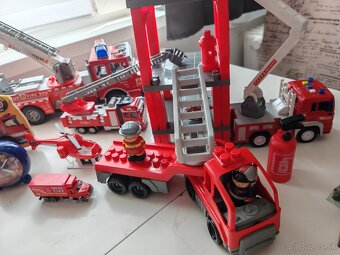 Hasičské hračky mix aj s boxom - 2