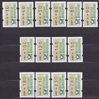 SRN - automatové známky - 2