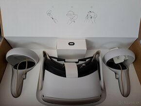 VR Headset Oculus Quest 2 128GB + adaptér pre britské zástr - 2