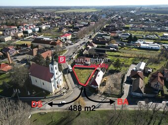 Nehnuteľnosť Gabčíkovo - Na predaj stavebný pozemok v centre - 2
