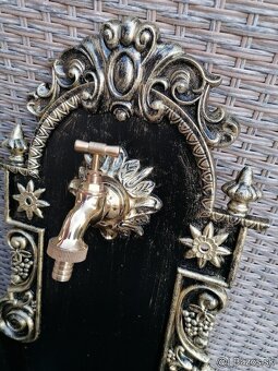 kovove zahradne umyvadlo 61cm zlata patina -40% - 2