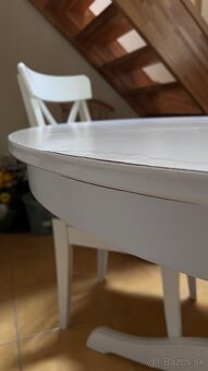 Jedalensky stol +stolicky Ikea Ingatorp - 2
