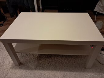 Biely konferenčný Ikea stolík - 2