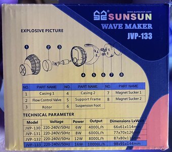 Prúdové čerpadlo SunSun Pompa JVP-133 - 2