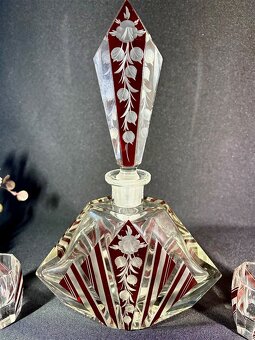 Karafa a 4 poháre Palda 1930 - 2