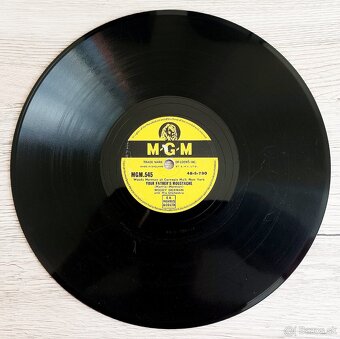 9 starožitných šelakových gramodesek americký jazz, swing - 2