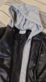 Detska chlapcenska kozena bunda ZARA vel 164 - 2