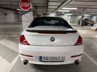 BMW 6 cabrio Zimná znížená cena . - 2