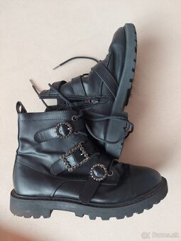 Koženkové čižmičky Primark - 2