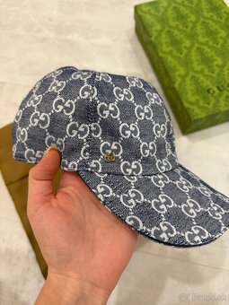 GUCCI modrá šiltovka - 2