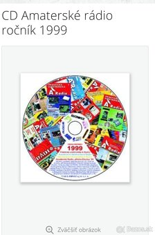Predám ročníky Amatérske rádio na cd  + katalógy KTE na CD - 2