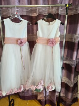 Predám dievčenské šaty 2 ks - 2