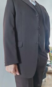 Pánsky oblek s vestou 1x oblečený Ozeta - 2