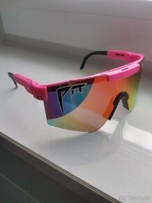Športové slnečné okuliare Pit Viper (ružové-oranžové sklo) - 2