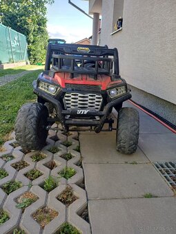 Elektricke detske auticko UTV 24V cervene - 2