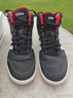Adidas Hoops 2.0 Mid - červené. Veľkosť 39 a 1/3 - 2