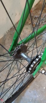 Predám cestný bicykel z galuskovymi ráfikmy - 2