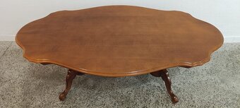 Konferenční stolek, neobaroko, nábytek z masívu - 2