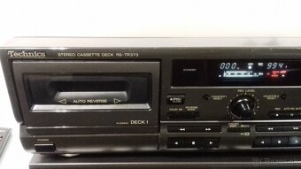 Kazetovy 2- deck TECHNICS RS-TR373, Dolby B + C, Japan, AK34 - 2