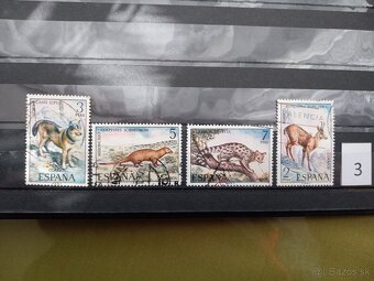 Poštové známky č.468 - ŠPANIELSKO - 15 sérií - 2