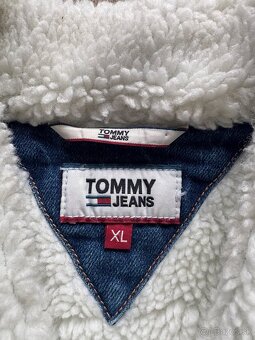 Pánska riflova bunda, TOMMY JEANS, Veľkosť XL - 2