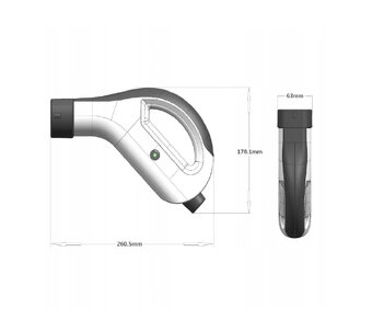 Nabijaci kabel na elektromobil typ 2 - 2