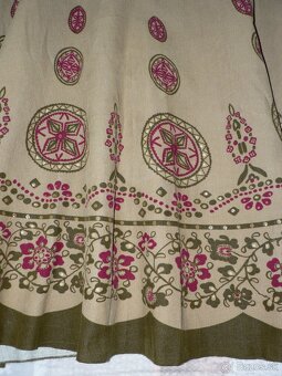 menčestrová sukňa č.38 - 2