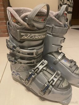 Dámske lyziarky + lyže+ palice - 2