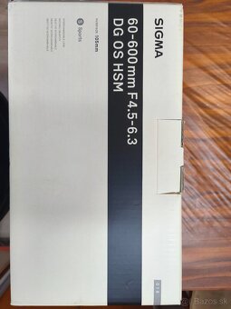 Sigma 60-600mm 4.5-6.3 DG OS HSM - 2