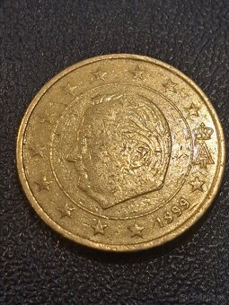 Mince 50 euro cent chyboražba - 2