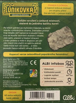 Únikovka "Záhada Eldoráda" - 2