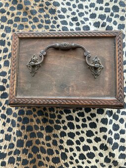 Drevena krabicka, sperkovnica - 2