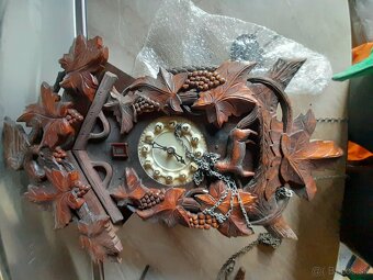 predam kukučkove hodiny drevorezba - 2