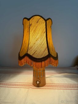 Retro stolová lampa – ČSSR 60./70. roky - 2