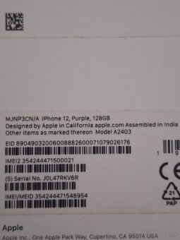 Predám iPhone 12 - 2