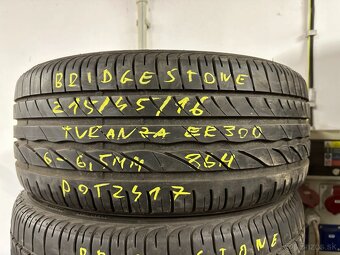 R16 215/45 Bridgestone Turanza Er300 4x6MM DOT2417 - 150 EUR - 2