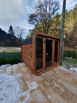 Sauna box z termodreva - 2