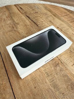 Apple iPhone 15 Pro 128 GB Black Titanium,Záruka - 2