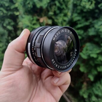 Pentacon 29mm 2.8 na M42 - Top stav - 2