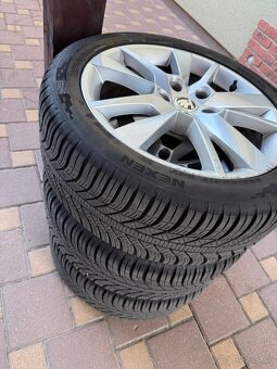 El.disky 17” Škoda 225/45r17 Nexen 4season - 2